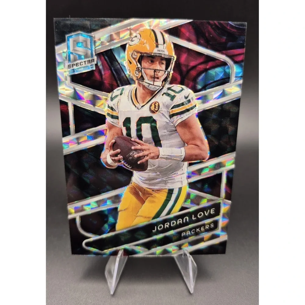 2024 Panini Spectra Jordan Love #41 Interstellar Prizm /60 Green Bay Packers